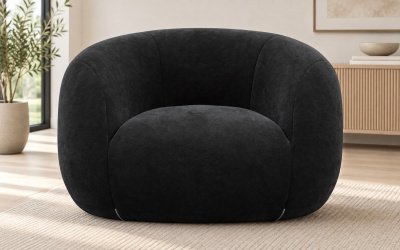 Кресло, ткань Сенсей (Scratch resistance) Black Onyx