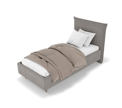 Спальное место 90х200, с подъемным механизмом, ткань Ultra Grey
