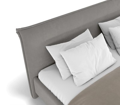 Спальное место 200х200, с подъемным механизмом, ткань Ultra Grey
