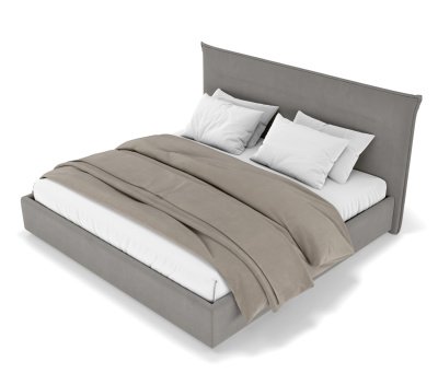 Спальное место 200х200, с подъемным механизмом, ткань Ultra Grey
