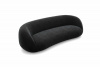 Диван, набор Д3, ткань Сенсей (Scratch resistance) Black Onyx