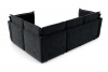 Диван-кровать, набор 2, ткань Сенсей Black Onyx