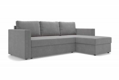 Диван-кровать, угловой набор, ткань Ultra Grey