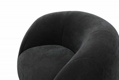 Кресло, ткань Сенсей (Scratch resistance) Black Onyx