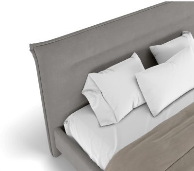 Спальное место 180х200, с подъемным механизмом, ткань Ultra Grey